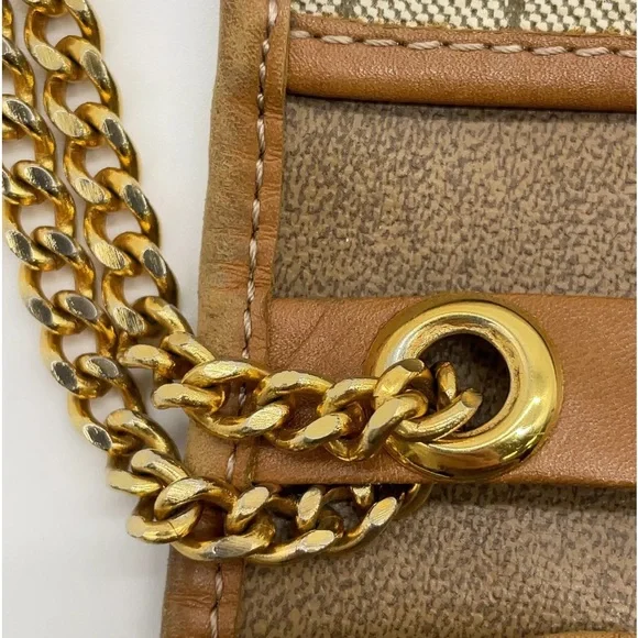 Christian Dior Beige Honeycomb Chain Shoulder Bag With Box - Picture 13 of 15